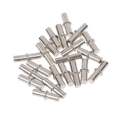 20 pezzi perni di supporto per mensole per armadietti in metallo, perni, staffe in vetro