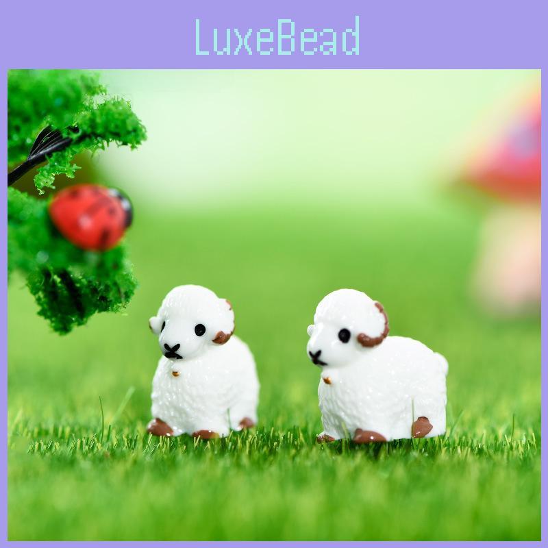 Adorable Resin Sheep Figurine Perfect For Diy Moss Terrariums And Succulent Gardens
