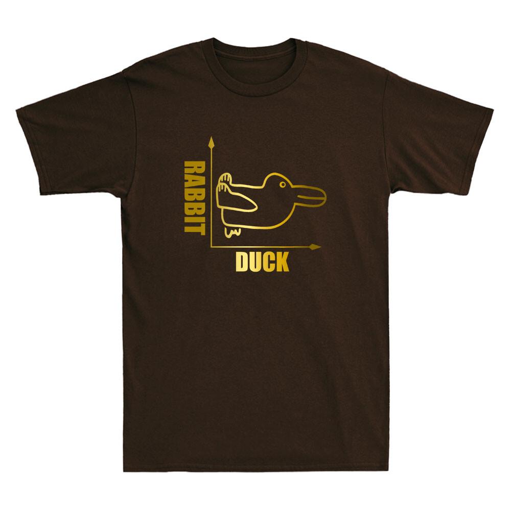 Rabbit Duck Illusion - Math Graph Drawing Philosophy Funny Graphic Unisex's T-Shirt