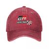 GR Unisex Style Baseball Cap Distressed  Hats Cap Retro Outdoor All Seasons Travel Adjustable Fit Sun Cap
