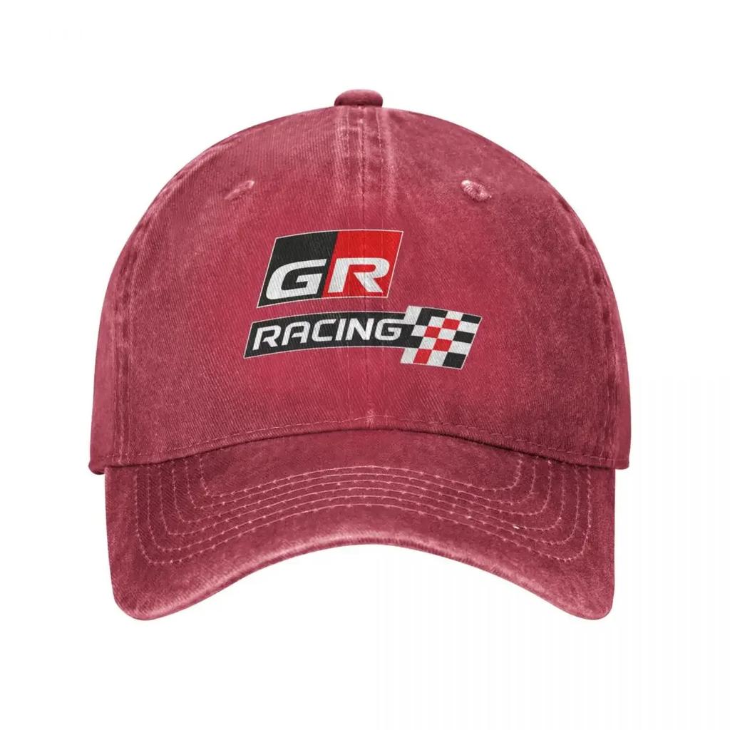 GR Unisex Style Baseball Cap Distressed Hats Cap Retro Outdoor All Seasons Travel Adjustable Fit Sun Cap