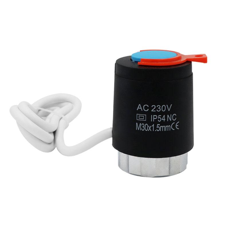 230V NC Valve N58A Electric Thermal Actuator Radiator for Manifold Underfloor Heating