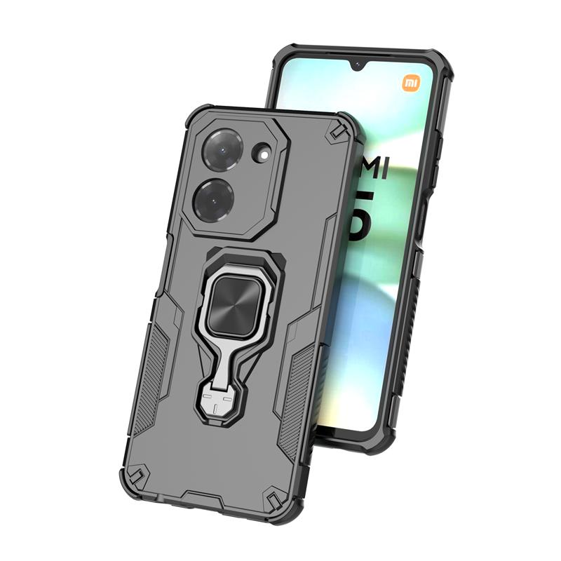 Für POCO C71 4G Hülle Kamera Stoßfest Panzerhülle Für Xiaomi POCO C71 C 71 POCOC71 Auto Magnethalter Ring Schutzhülle