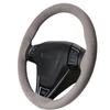 Car Steering Wheel Cover Universal 38cm Hand Sewing Solid Color Suede Braid For Car Steering Wheel Protection Vehicle