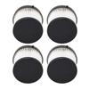 4 Pcs Vacuum Filter Non Woven Fabric Plastic Vacuum Filter Replacement for 49 90 1900 0882 20 49 90