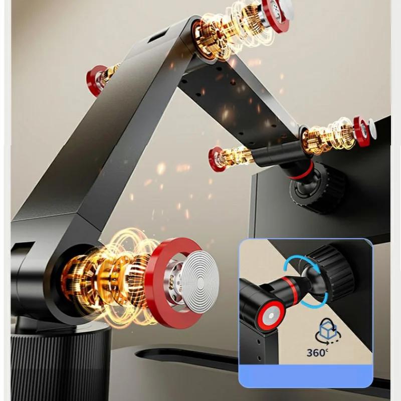 Universal Monitor Stand, Desk Holder for 12-17.3" Displays, VESA Mount, Expandable Base, Vertical Screen Folding