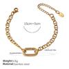 Personalized Natural Stone Pearl Love Hollow Bracelet Versatile Oil Drop Red Pepper Stainless Steel Croissant Bracelet