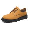 New autumn men's shoes platform shoes men's retro short boots casual low-top Martin boots men's