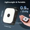 USB Rechargeable Headlights Mini Portable Green LED Rechargeable Flashlight Alternating Traffic Clip On Wearable Flashlight