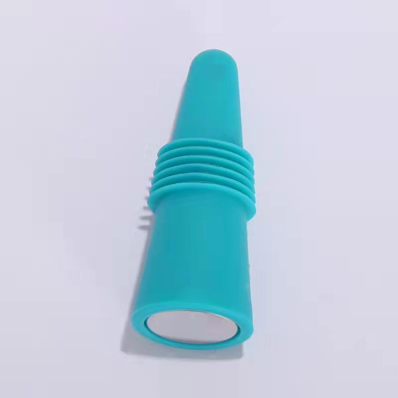 Silicone Wine and Beverage Bottle Cap Set 1PC Leak Proof Champagne Bottles Sealer Stoppers Wine Cork Saver Stopper Reusable