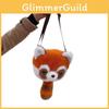 Fulgens Ailurus Animal Pattern Backpack Feather Cotton Filling Children Daily