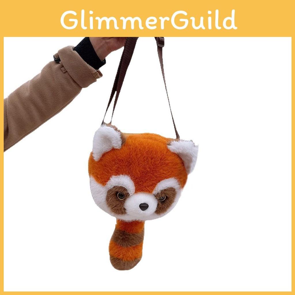 Fulgens Ailurus Animal Pattern Backpack Feather Cotton Filling Children Daily