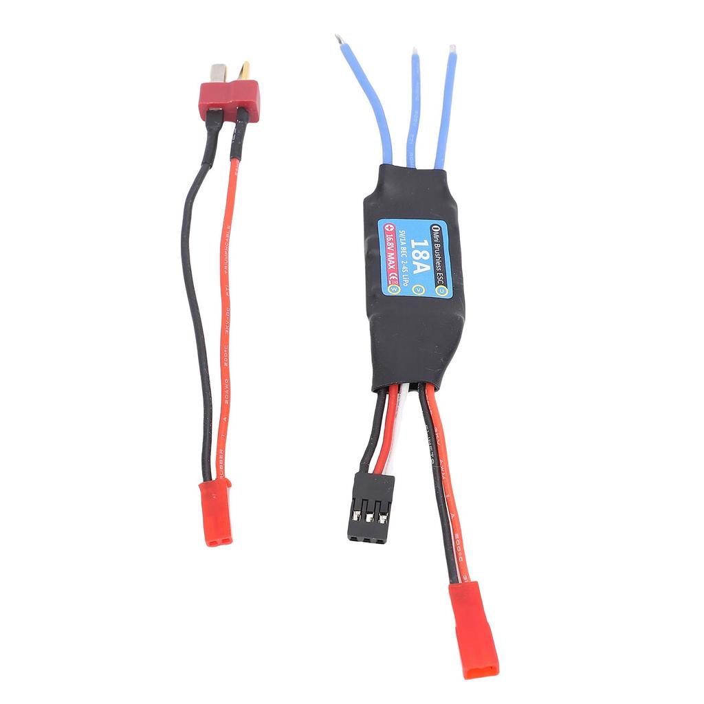 18A Brushless ESC Electronic Speed Controller Jst Power Supply Female Connector with Jst Male