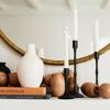 Matte Black Taper Candle Holder Set of 3 Black Candlestick Holders Modern Farmhouse Candle Stick Candle Holder for Candlesticks for Wedding Christmas