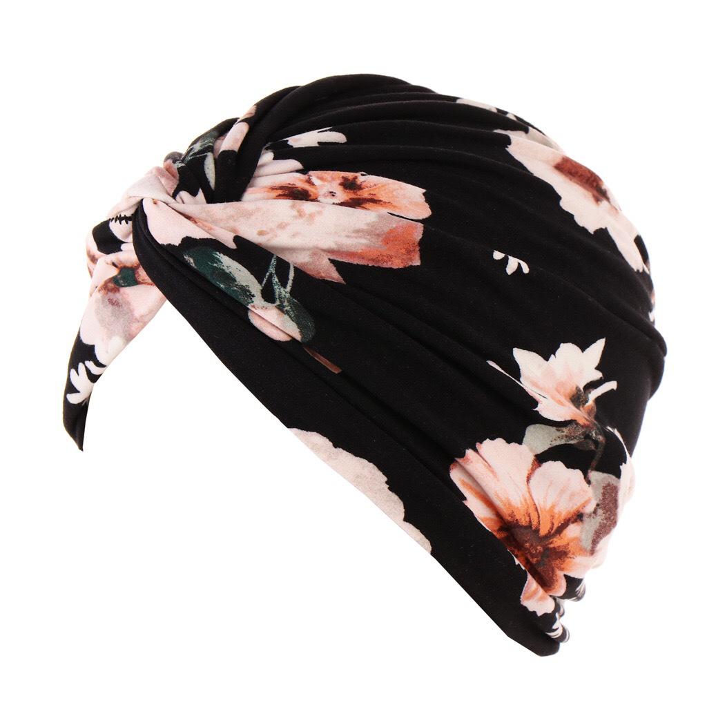 Floral Twist Camouflage Headband & Headscarf Wrap