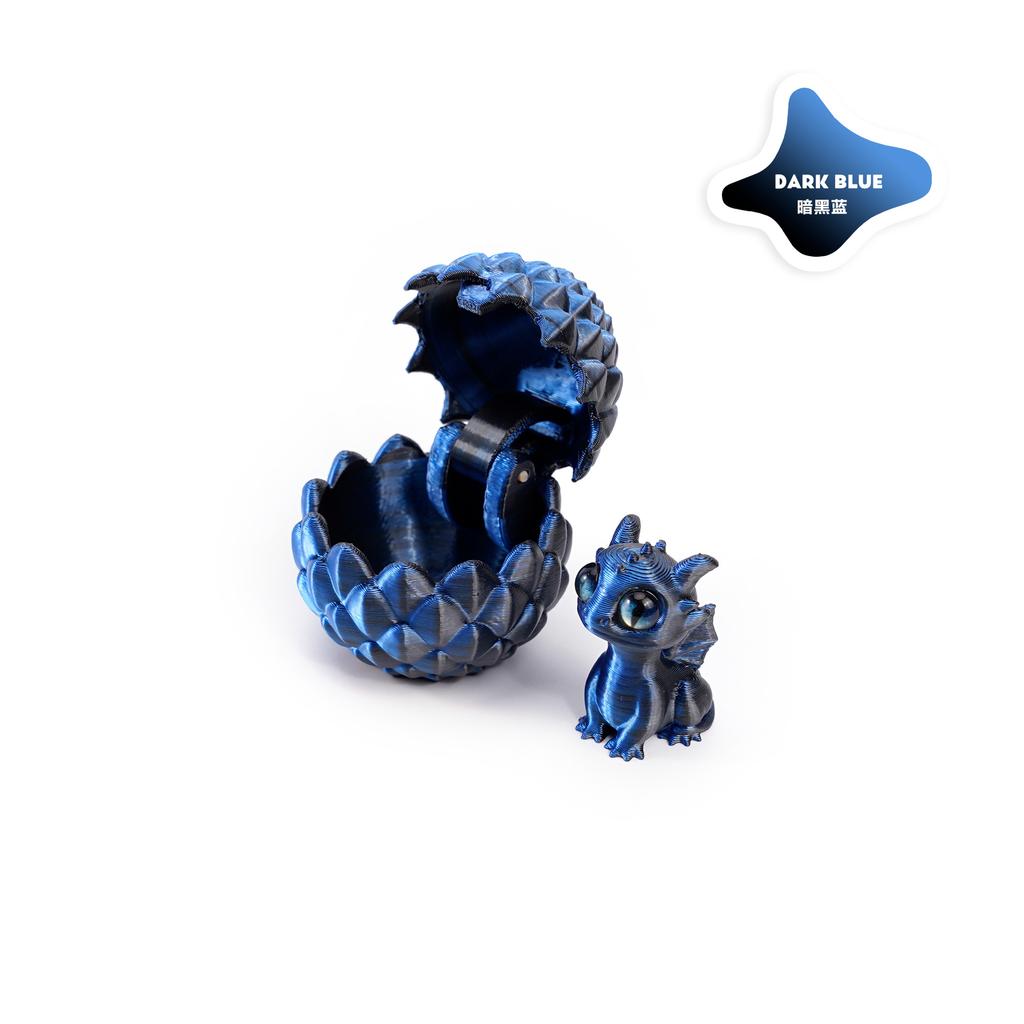 1D Printing Dragon Egg Mini Dragon Figure Surprise Gift for Kids Birthdays Party Favors Gifts Desk Decoration Dinosaur Figurine