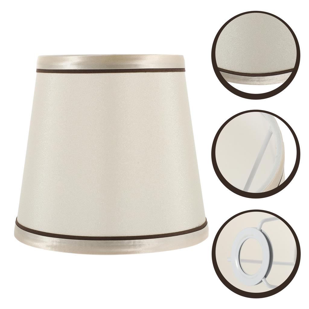Replacement Cloth Lamp Shade Modern Decorative Lamp Accessory for Table Desk Floor Lampshade Fabric Light Cover Household Use