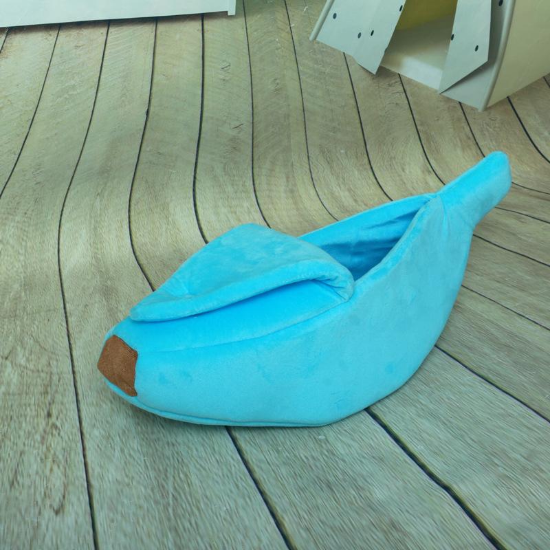 Cat Bed Banana Pet House Cave Cute Cozy Sleeping Bed for Cats Small Animals Durable Puppy Kennel Kitten Basket Cat Accessories