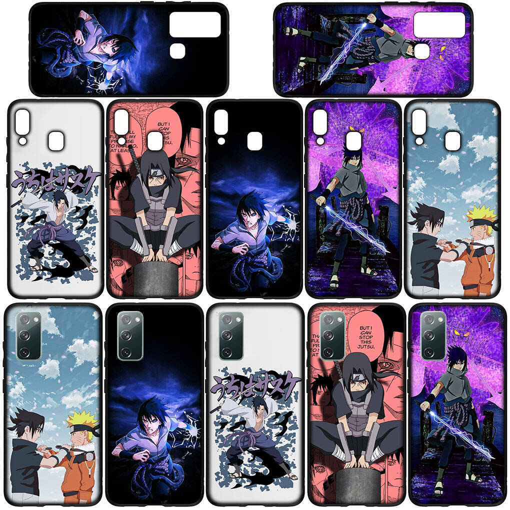 Phone Case for iPhone 17 15 16 Plus Xiaomi Poco X7 X6 F8 F7 C85 C75 C71 Redmi Note 14 12 11 13 Pro Max A4 14C 13C Comics Uchiha Sasuke Narutos Cover