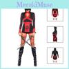 Stylish Women Ninja Cosplay Jumpsuit For Halloween Costume And Party Wear
