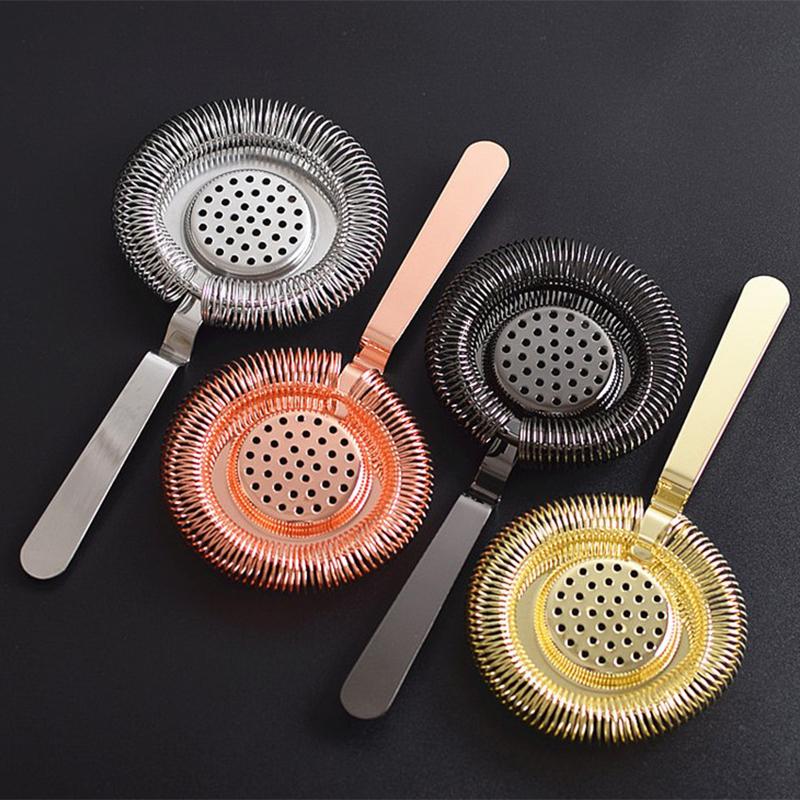 Useful Stainless Steel Cocktail Shaker Bar Ice Strainer Wire Mixed Drink Bartender Professional Tool Bar Accessories