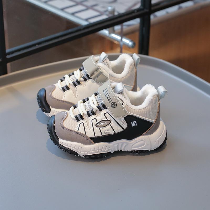 Boys Shoes 2025 Outdoor Spring and Autumn Children's Sports Shoes Breathable Boy Dad Shoes Medium Children's Mesh Shoes Non-slip