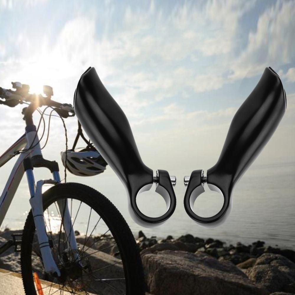 1 Pair Black Bike Bar End Ergonomic MTB  Handlebar Ends Durable Bar End Grips  Cycling Accessories