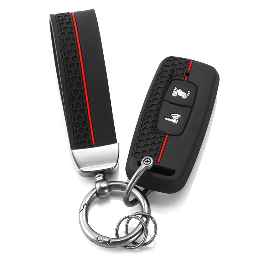 Keychain Silicone Remote Key Cover Case Protector For Honda Adv 150 Pcx 125 Switch Adv Wrench 350 Pcx160 Vision Sh350