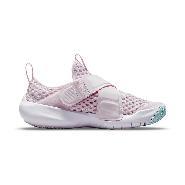 Nike Flex Advance BR Comfortable Slip Resistant Cushioning Breathable Low Top Kids' Running Shoes Light Pink Kids' DC9370-500