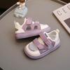 Baby Sandals, Summer Children's Casual Shoes, Breathable Hollow-Out Boys' Semi-Sandals, Girls' Frame Shoes.