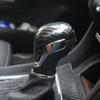 For MG6 MG ZS ZX ZST ZS11 VS HS Carbon Fiber Car Interior Gear Shift Knob Head Cover Trim Auto Interior Decoration Accessories