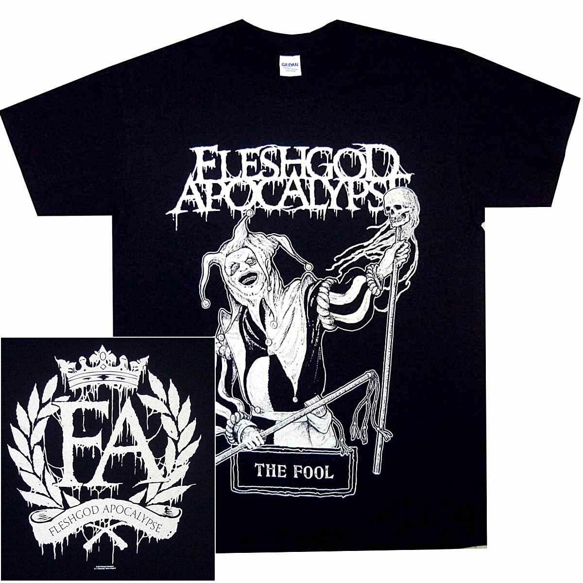 Fleshgod Apocalypse The Fool Футболка S M L XL Официальная футболка Death Metal Футболка XL