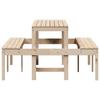 Picnic Table 160 x 134 x 75 cm Solid Pine Wood