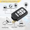 Key Fob Replacement for 2016-2021 Honda Pilot/ 2017-2022 Honda CRV 5-Door/ 18-21 Civic Car Keyless Entry Remote Control, KR5V2X, 5 Buttons