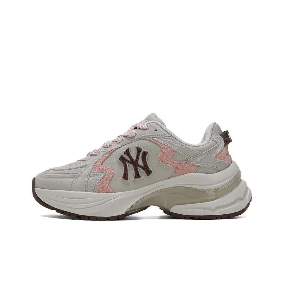MLB Curve Runner SD Bequem Vielseitig Langlebig Atmungsaktiv Niedrig geschnitten Freizeit-Schuhe Unisex Sneaker Grau Rosa 3ARNC025N-50PKL