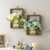 Simulated Flower Wall Hanging Picture Frame 3D Handmade Imitation Flowers Decoration  Wall Hanging