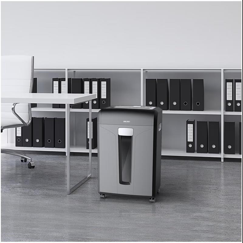 Deli 14400 Heavy-Duty Commercial Cross-Cut Shredder CN Plug (adapter Included)