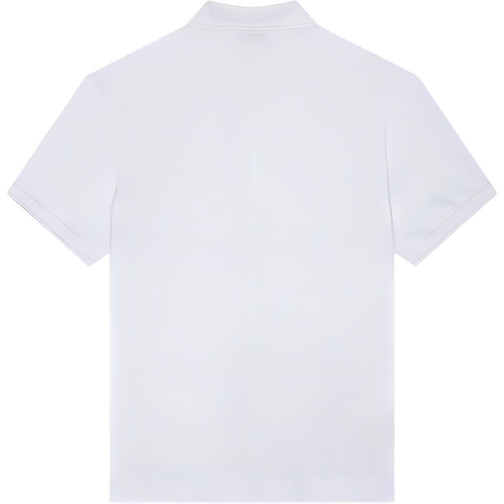 Calvin Klein Casual Comfortable Solid Color Simple Short Sleeve T-Shirt Men Tops Bright-White 4RAB202-YAA