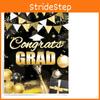 Graduation Gold Black Party Blindfold Game Poster Set Decor With Stickers