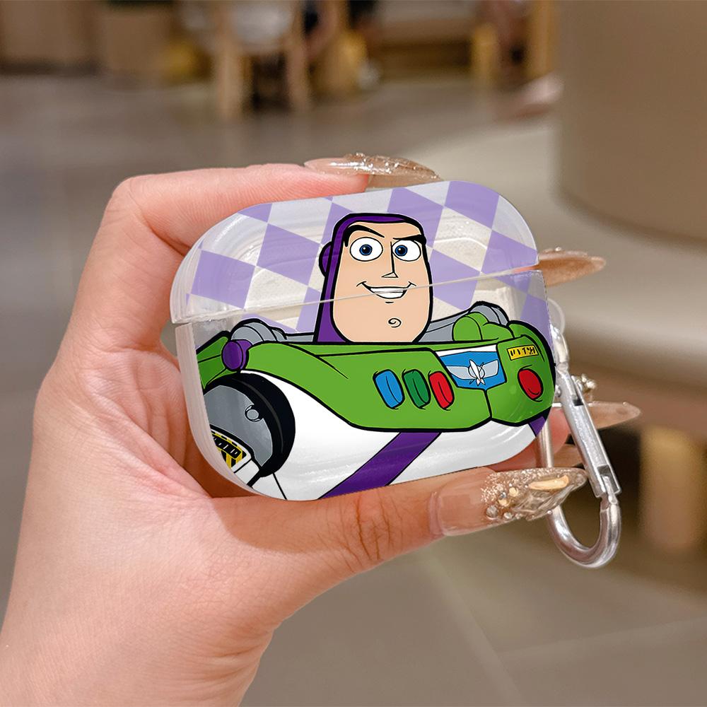 Cartoon Toys Storys Cute Translucent Silicone Case for Airpods 4 3 Pro 2 1 Wireless Earphone Headphone Pro2 Protective Covers