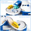 Airplane Model Car Aircraft Rail tracks car Miniature Planes Children's Toys indoor Games Vehicle Toy Christmas for Boys Girls
