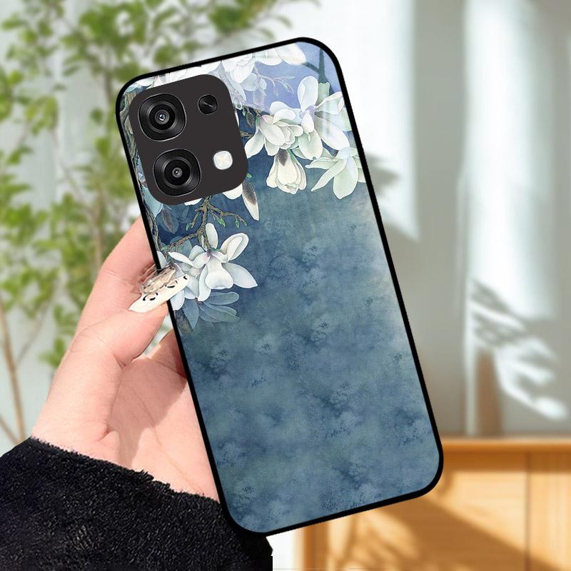 For OPPO F31 5G Case A6 Pro CPH2781 CPH2799 Luxury Tempered Glass Phone Case For OPPO A 6 Pro A6Pro Anti Fall Cover Shell Fundas