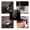 Simple Trend Fashion Retro Gothic Hip-hop Punk Mix Ring Personality Men and Women A Variety of Niche Party Ring Gift Accessories