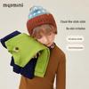 MQDMINI Kids' Bear & Dinosaur Print Long Sleeve T-Shirt