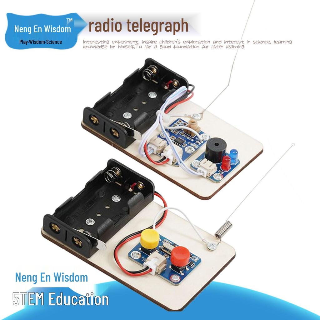 DIY STEM Telegrafenmaschine für Schulwissenschaftsprojekte und Experimente