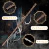 Meccol Hermione Wand Magic Wand Costume Magic Harry Potter Wand with Steel Includes and Storage Case Set, Accessory, Prop, Built-in Core,