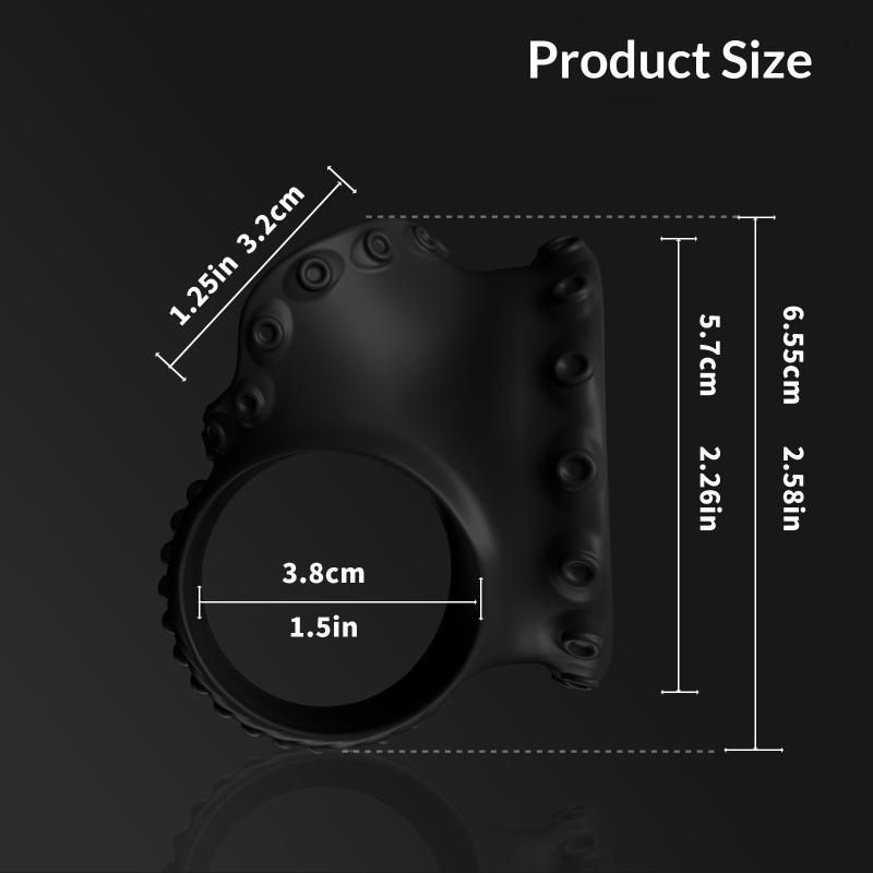 Silicone Retardant Penis Ring Strong Erection For Man Testicle Sleeve Restraint Adult Toys Cock And Ball Ring Soft Dick Lock