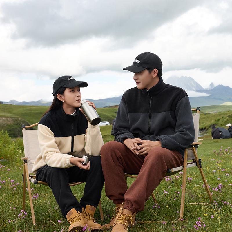 Outdoor Fleece Coats Fashion All Loose Casual Comfortable Breathable Simple Trend