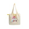 Cute Puppy Embroidered Shoulder Bag New Large-capacity Casual Versatile Portable Drawstring Large-capacity Tote Bag