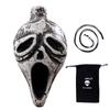 Death Whistle Screaming Whistle Instrument Skull Retro Aztec Death Halloween Props Loudest Whistle with Human Sounding Screams